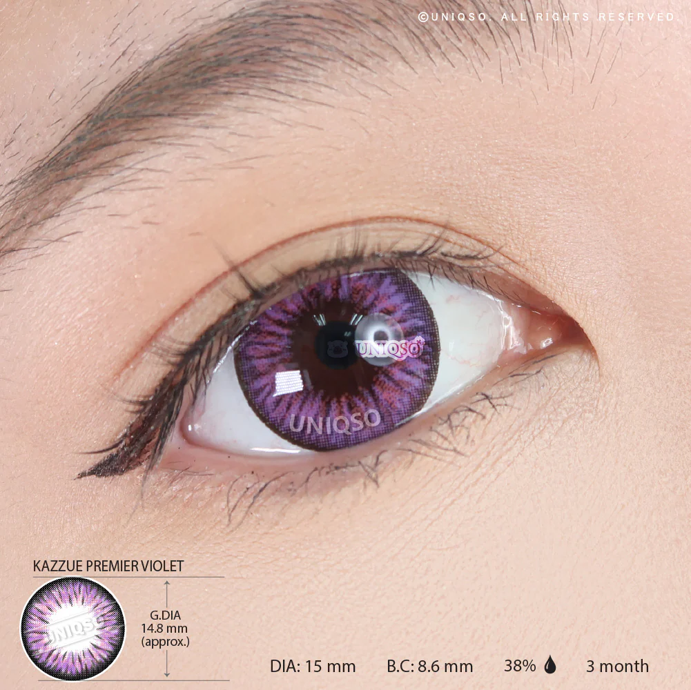 Kazzue Premier Violet (1 lens/pack) - Image 3