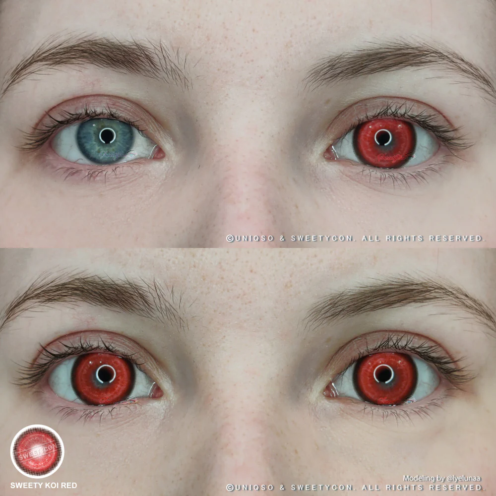 Sweety Koi Red (1 lens/pack) - Image 2