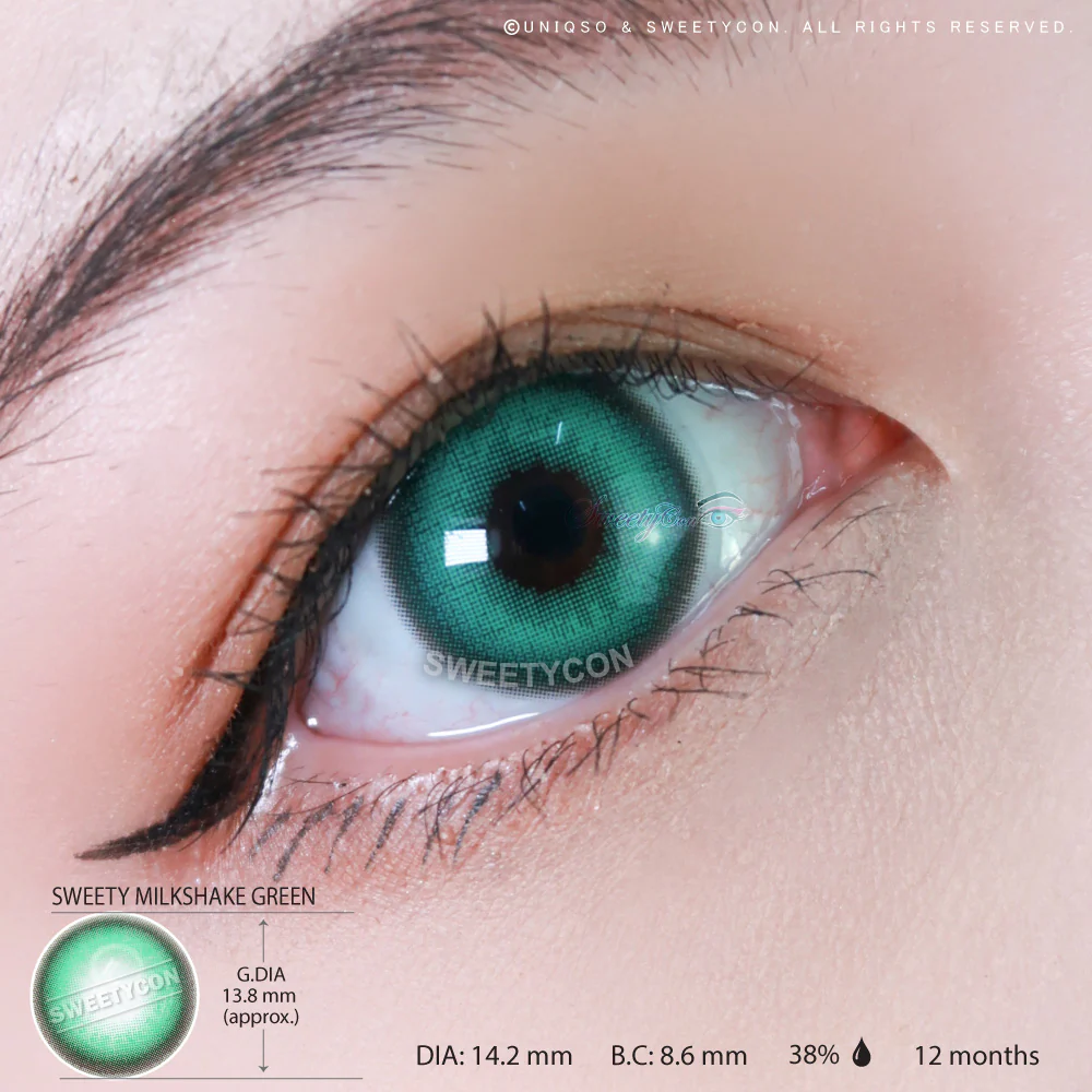 Sweety Milkshake Green (1 lens/pack) - Image 4