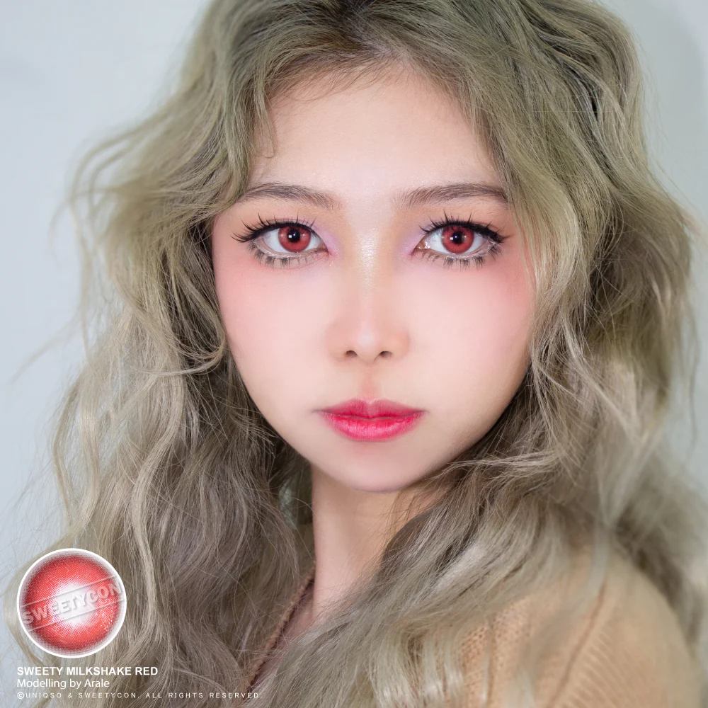 Sweety Milkshake Red (1 lens/pack) - Image 8
