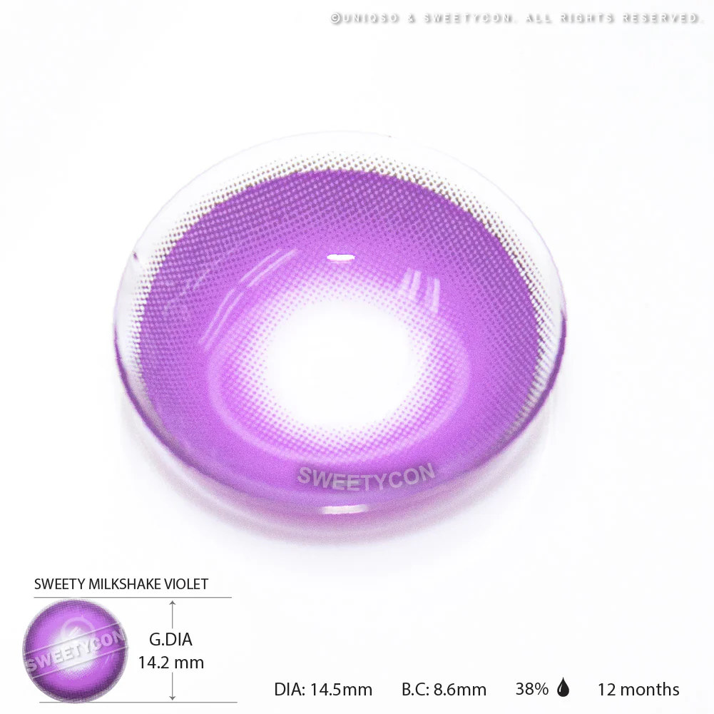 Sweety Milkshake Violet (1 lens/pack) - Image 7