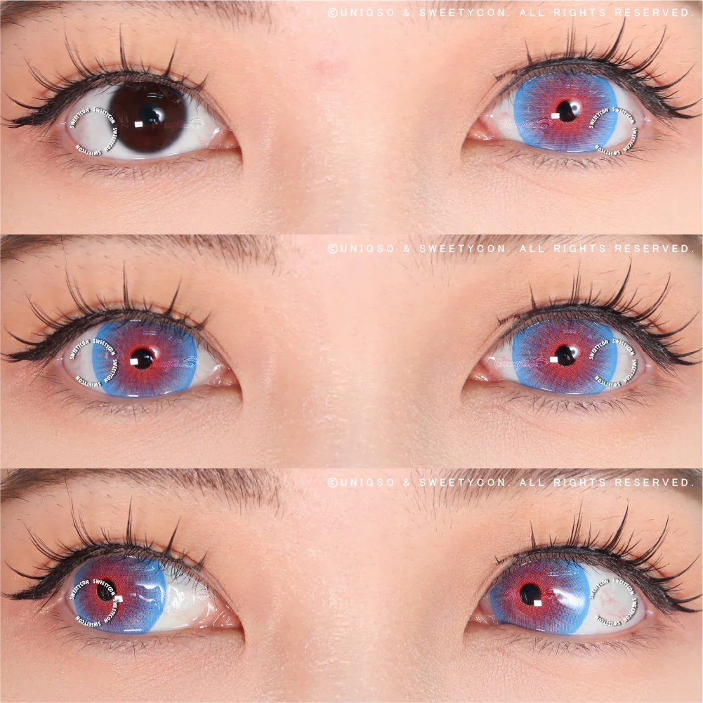 Sweety Mini Sclera Mystic Flame (1 lens/pack) - Image 2