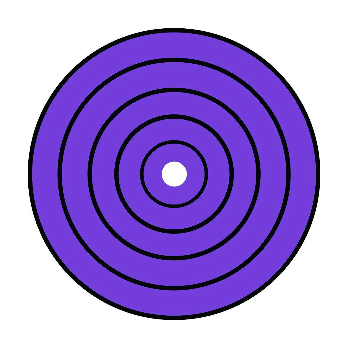 Sweety Mini Sclera Purple Rings (1 lens/pack) - Image 3