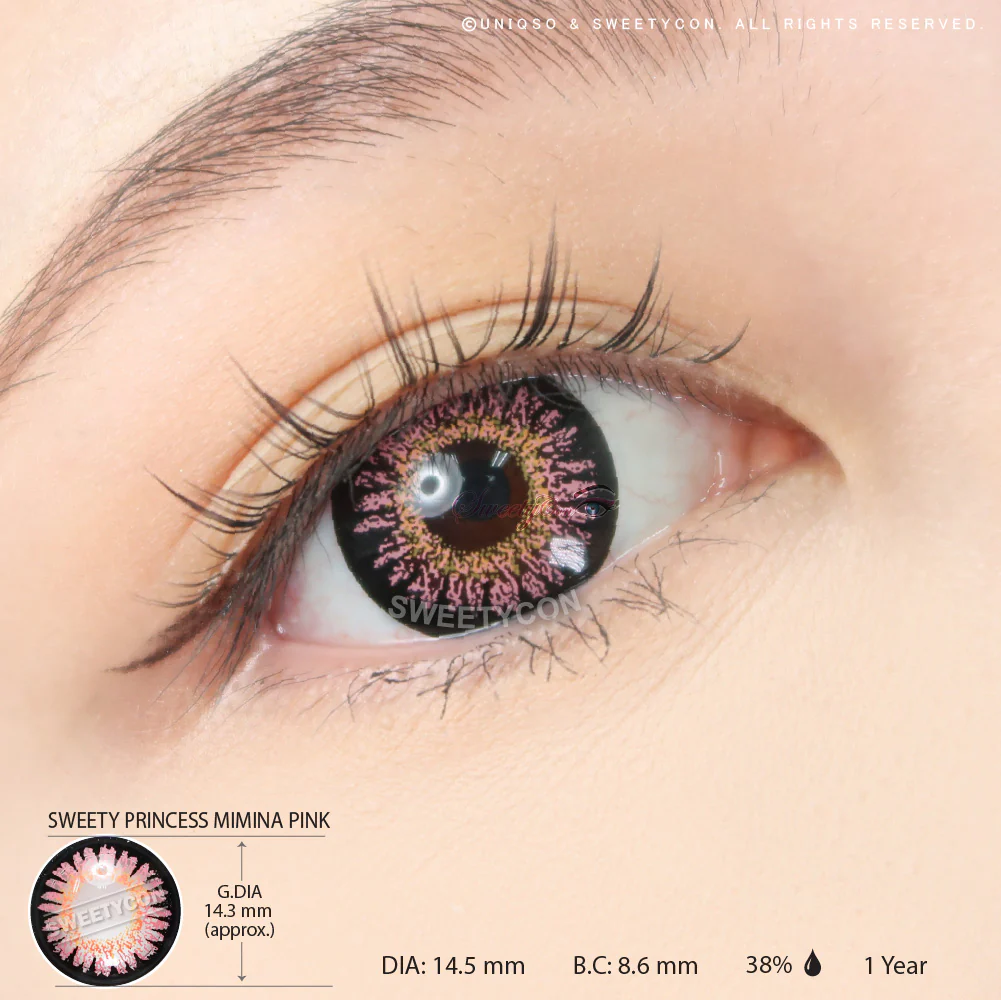 Sweety Princess Mimina Pink (1 lens/pack) - Image 6