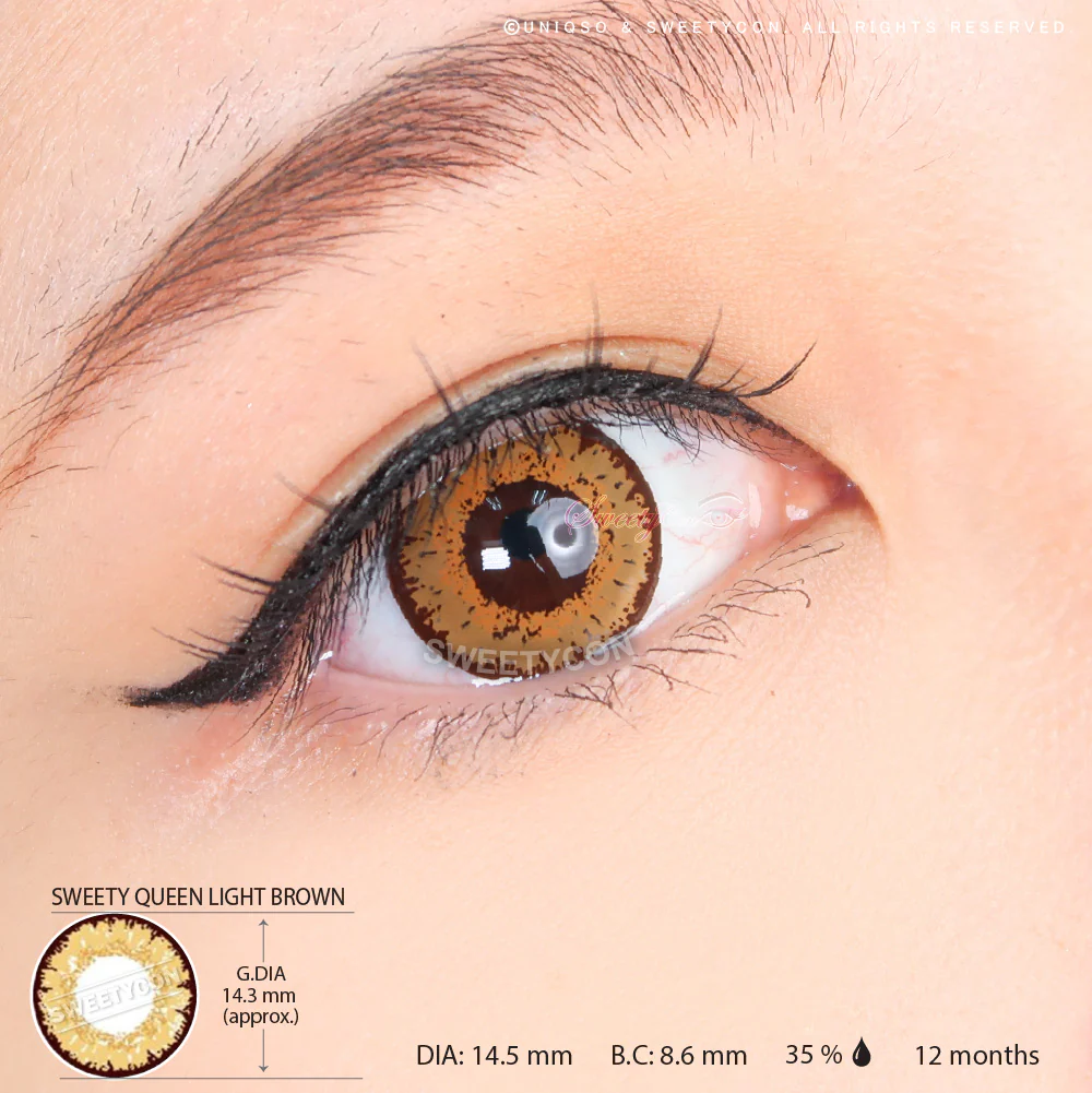 Sweety Queen Light Brown (1 lens/pack) - Image 3
