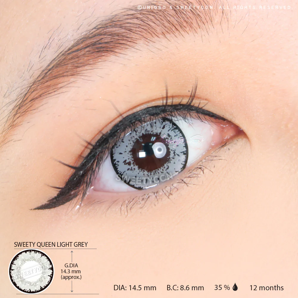 Sweety Queen Light Grey (1 lens/pack) - Image 3
