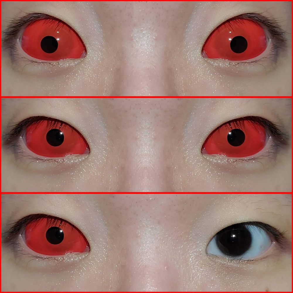 Sweety Red Sclera Contacts (1 lens/pack) - Image 3