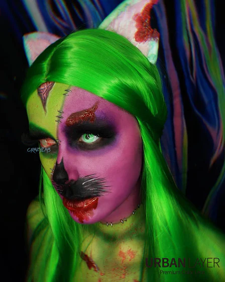 Sweety Red Sclera Contacts Zombie (1 lens/pack) - Image 6