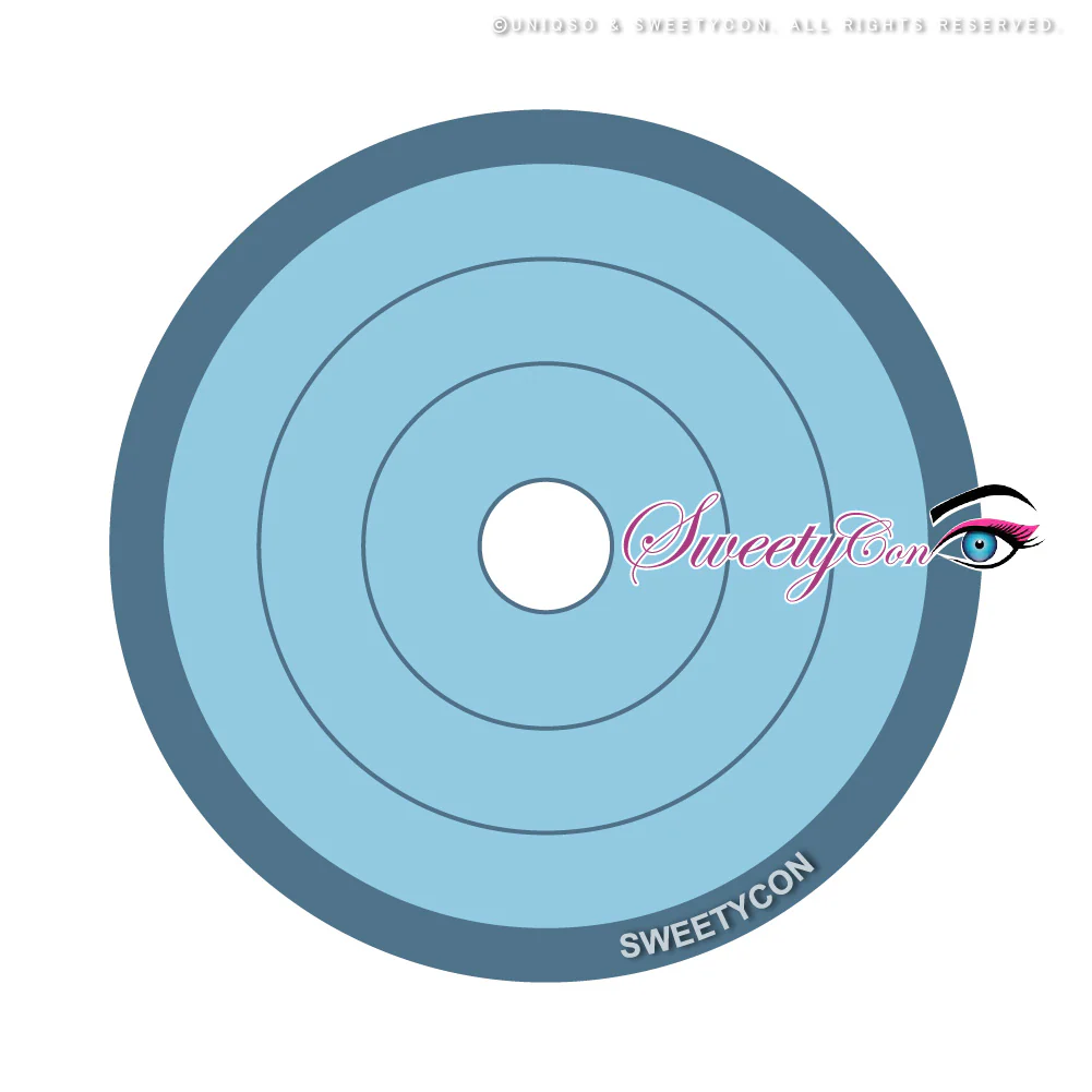 Sweety Crazy Rings Blue (1 lens/pack) - Image 6