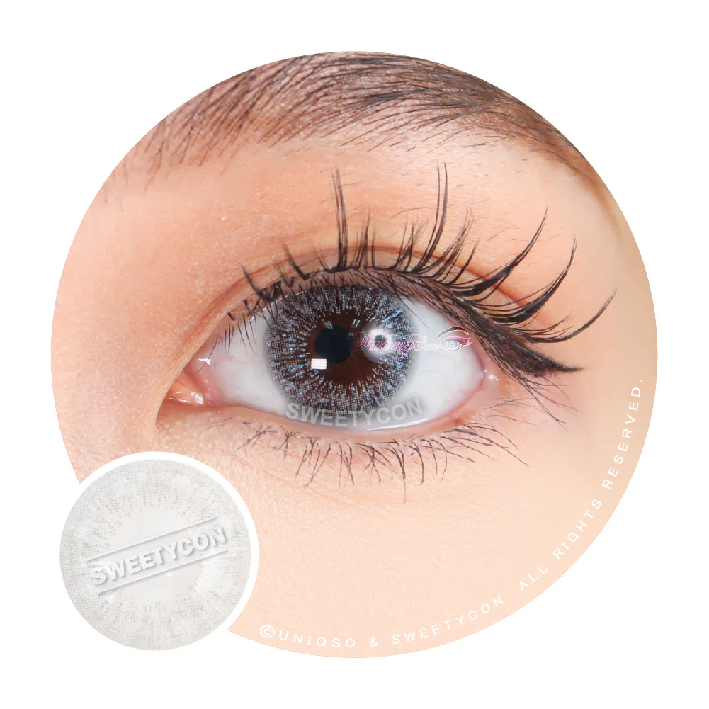 Sweety Shine Smile Grey (1 lens/pack)