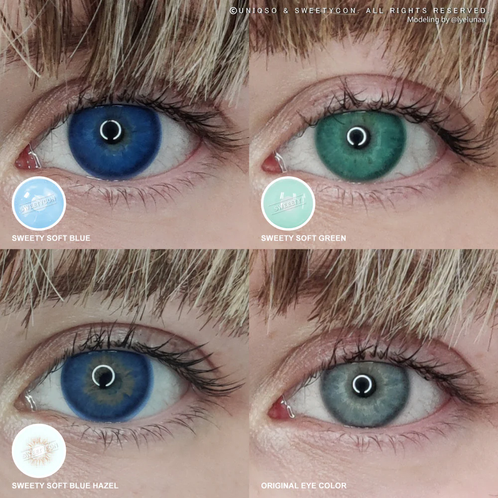 Sweety Soft Blue (1 lens/pack) - Image 4