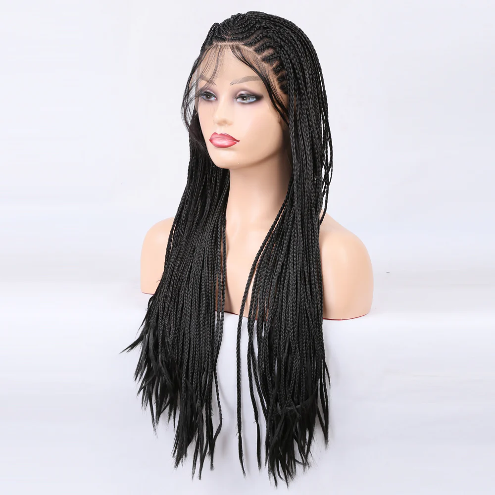 True Glam Braided Front Lace Wig - Image 2