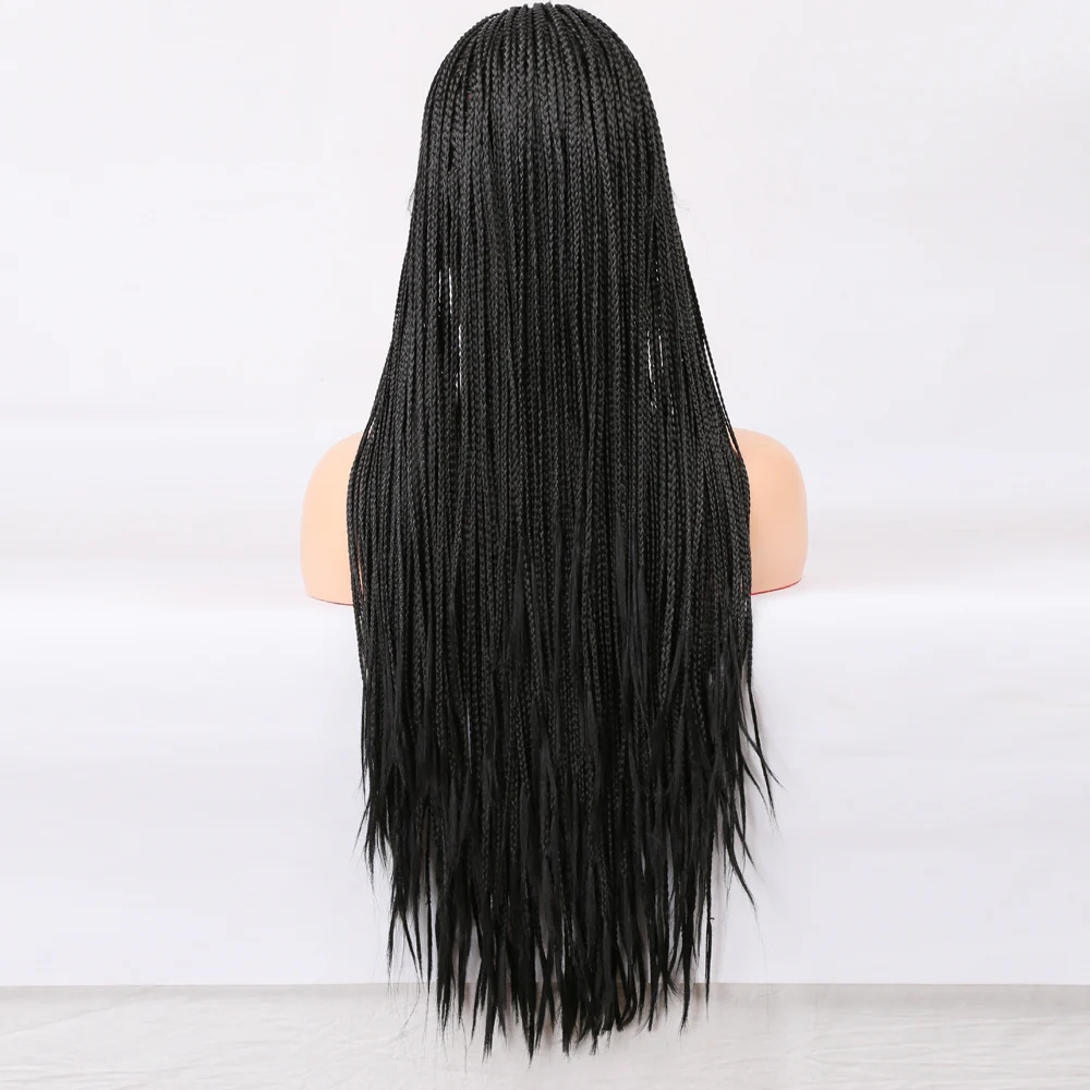 True Glam Braided Front Lace Wig - Image 4