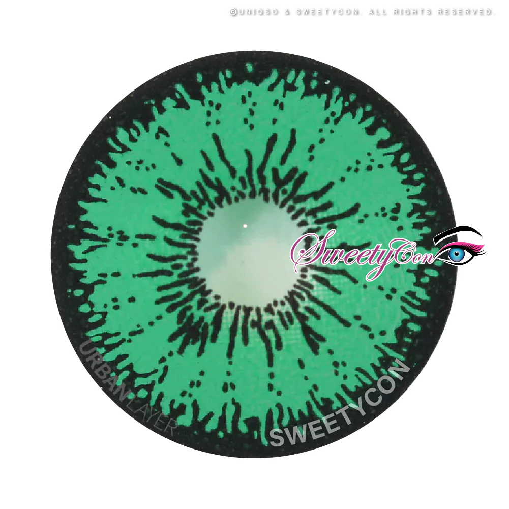 Sweety Mini Sclera Tokyo N Green(1 lens/pack) - Image 6