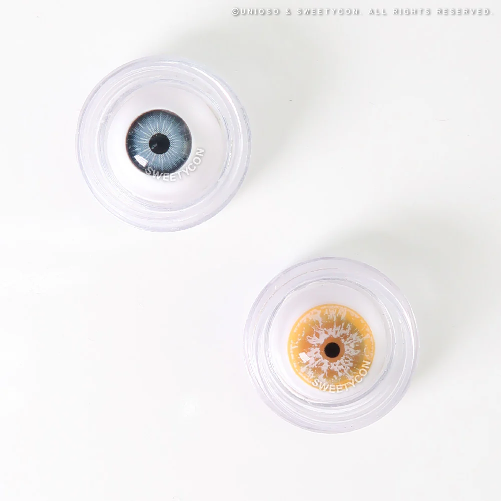 Sweety Crazy White Walker Yellow (1 lens/pack) - Image 4