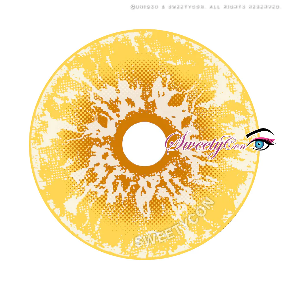 Sweety Crazy White Walker Yellow (1 lens/pack) - Image 7
