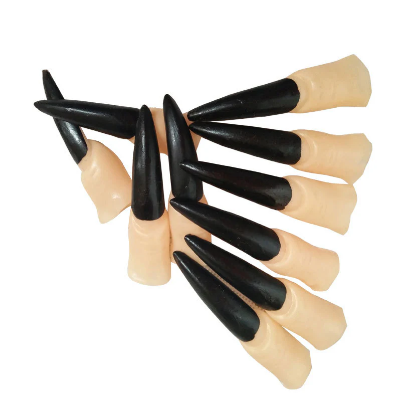Vampire / Witch Devil Fake Nails - Image 4