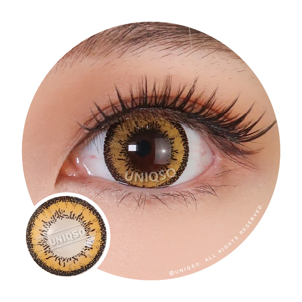 Western Eyes Dolly+ Brown (1 lens/pack)